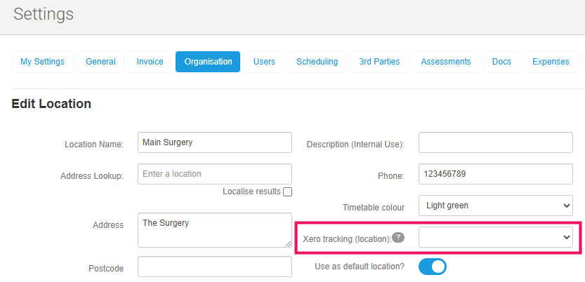 Using Xero Tracking Categories with WriteUpp Invoices
