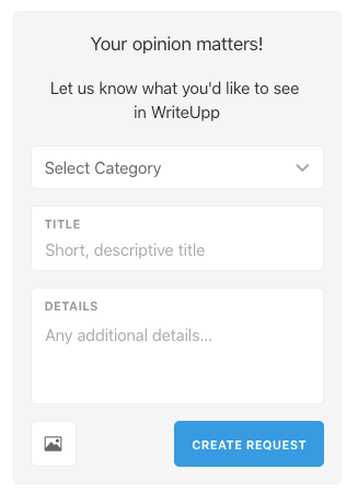 How do I submit a feature request?