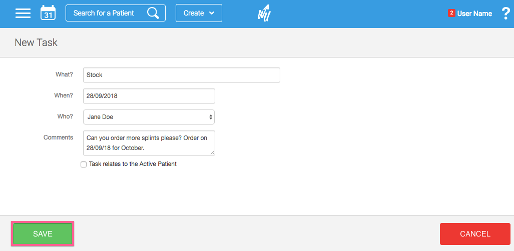 How to convert a notification to a task and re-assign it