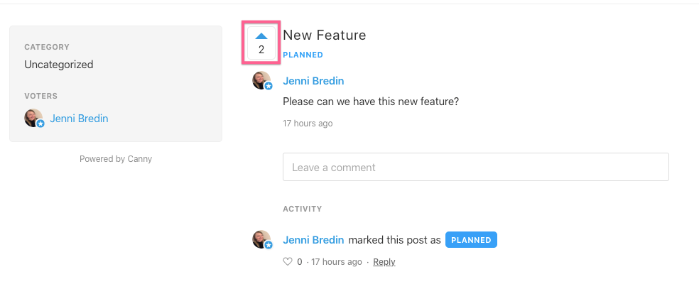 How do I submit a feature request?