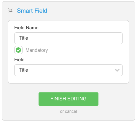 How do I add smart fields to an assessment template?