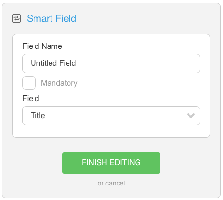 How do I add smart fields to an assessment template?