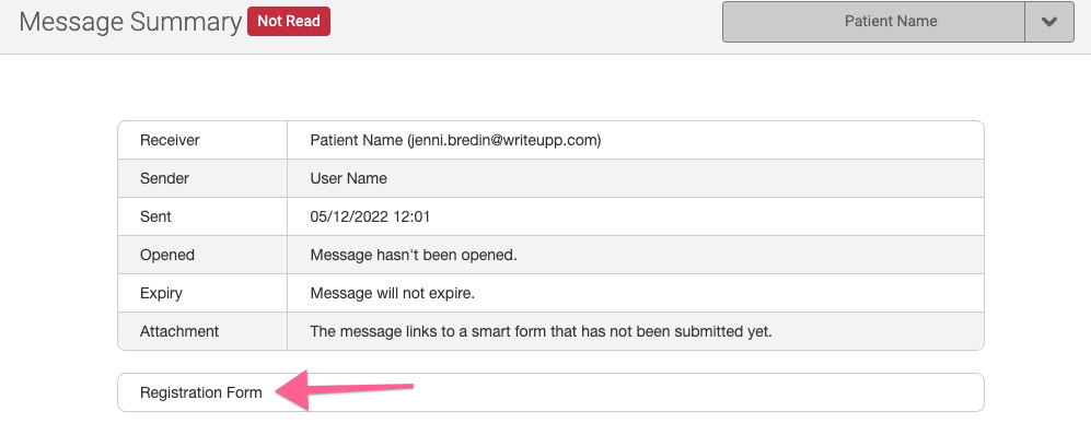 How do I know if a Smart Form has been sent to a client?