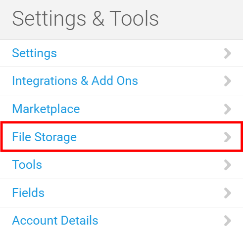 How to Upload Files to File Storage