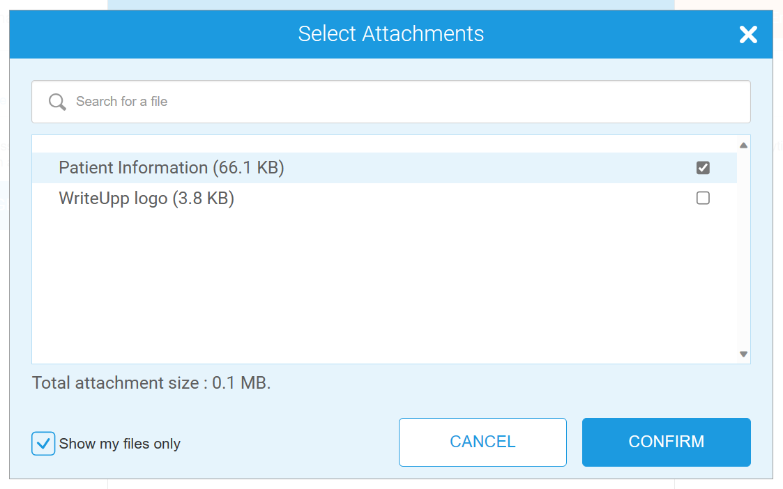How to Attach Files from File Storage to Direct Messages